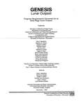 Genesis Lunar Outpost: Program/Requirements Document for an Early Stage Lunar Outpost